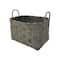18&#x22; Gray Container Chipwood Basket by Ashland&#xAE;